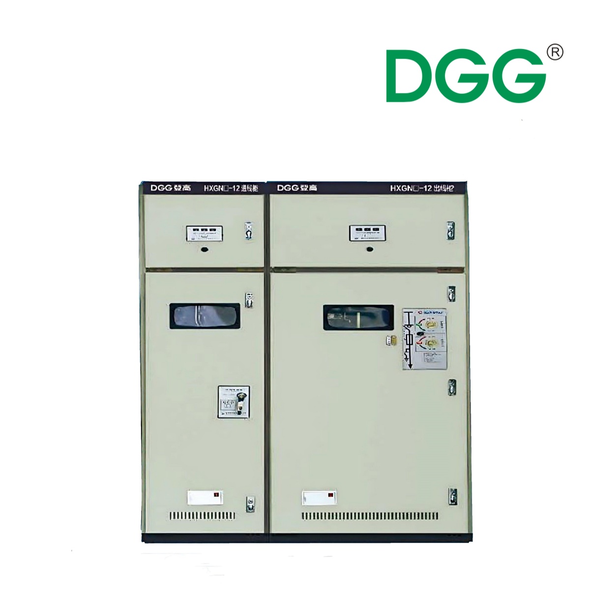 Unit&eacute; Mian d'anneau &eacute;lectrique moyenne tension isol&eacute;e au gaz SF6 HXGN-12