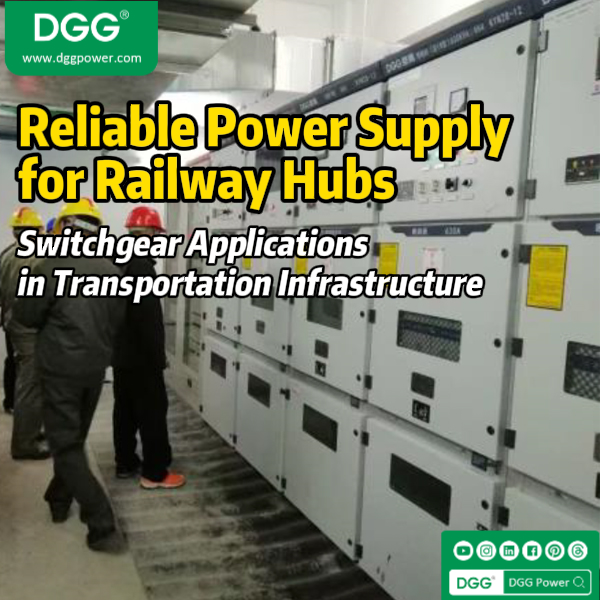 Maaasahang Power Supply para sa mga Railway Hub | Mga Switchgear Application sa Transportation Infrastructure